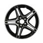 Cerchio in alluminio AMG a 5 doppie razze  - Immagine 3