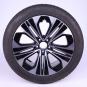 Ruote complete set 19 pollici alluminio CONTINENTAL Classe E  - Immagine 3