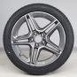 Set di ruote invernali in lega da 18 pollici con pneumatici Pirelli per CLA 118, Classe A 177 e altri, Mercedes-AMG originale  - Immagine 4