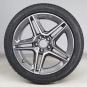 Set di ruote invernali in lega da 18 pollici con pneumatici Pirelli per CLA 118, Classe A 177 e altri, Mercedes-AMG originale  - Immagine 4