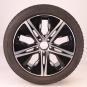 Ruota completa Alu Bridge/Blizzak LM001 cerchio a 5 razze  - Immagine 2