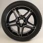Set di ruote invernali in lega da 18 pollici con pneumatici Pirelli per CLA 118, Classe A 177 e altri, Mercedes-AMG originale  - Immagine 5