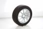 Set di ruote invernali in lega da 17 pollici con pneumatici Michelin per Classe C 206, Mercedes-Benz originale  - Immagine 5