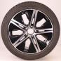 Ruota completa Alu Bridge/Blizzak LM001 cerchio a 5 razze  - Immagine 2